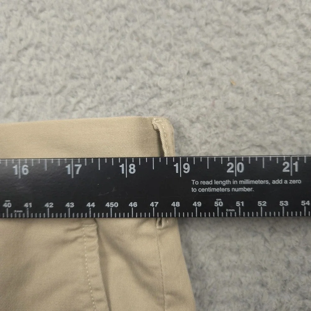 Polo Ralph Lauren Stretch Straight Fit‎ Khaki Chino Pants 36x33 Cotton